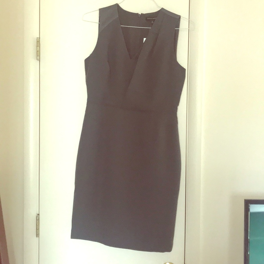 Grey sheath dress